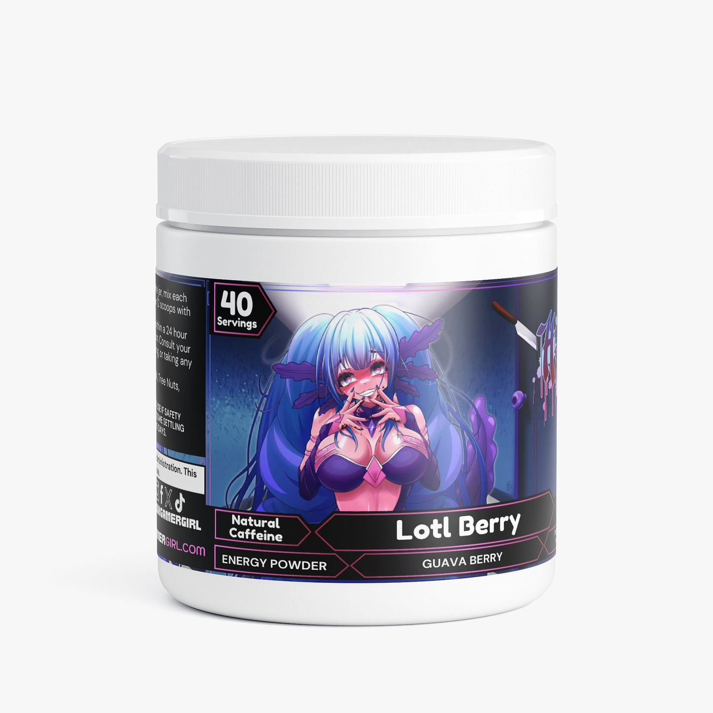 Hazy VT - Lotl Berry Energy Powder (Guava Berry)