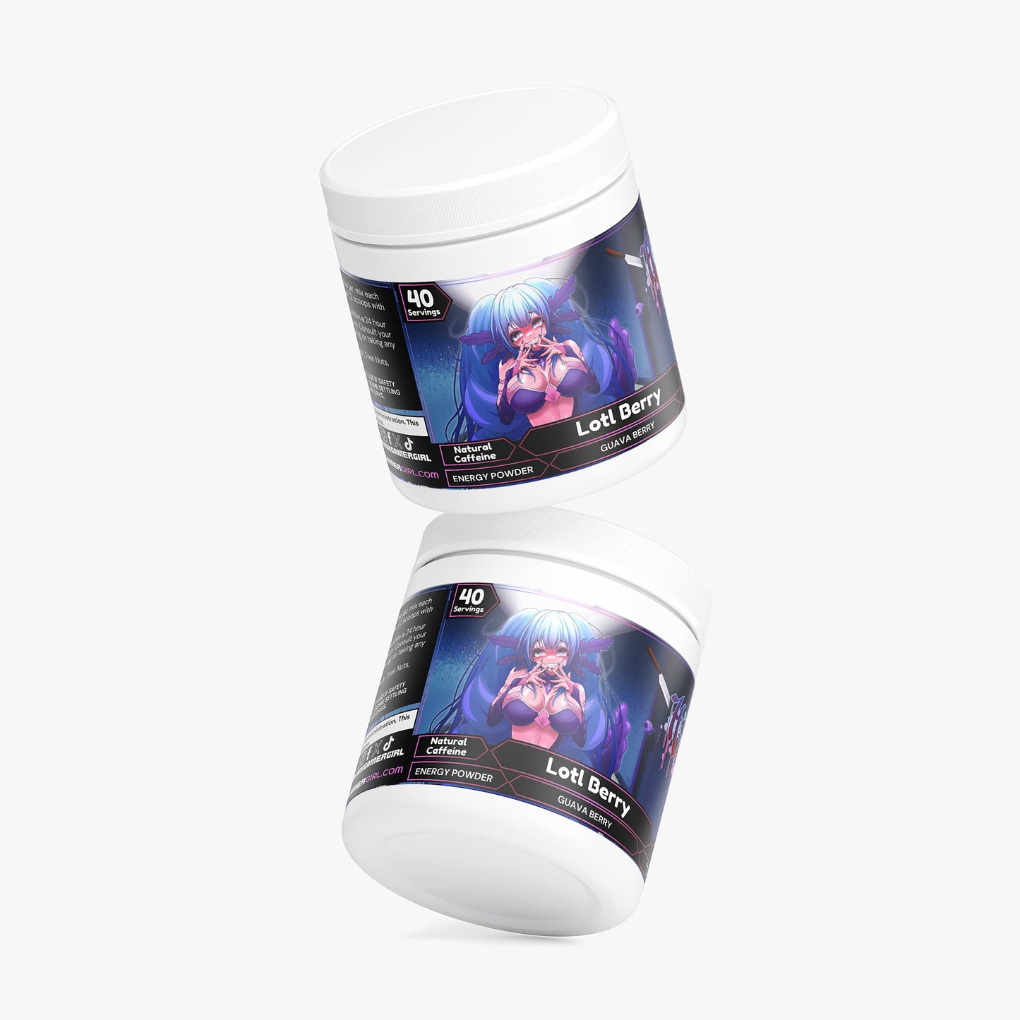 Hazy VT - Lotl Berry Energy Powder (Guava Berry)