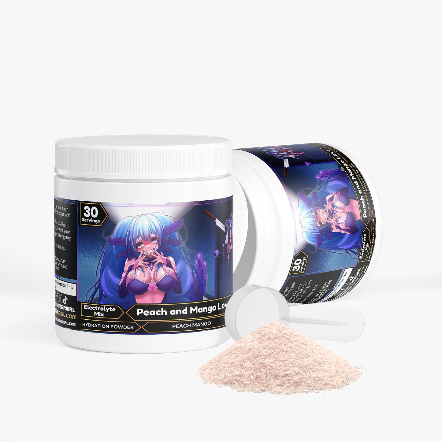 Hazy VT - Peach and Mango Love Hydration Powder (Peach Mango)