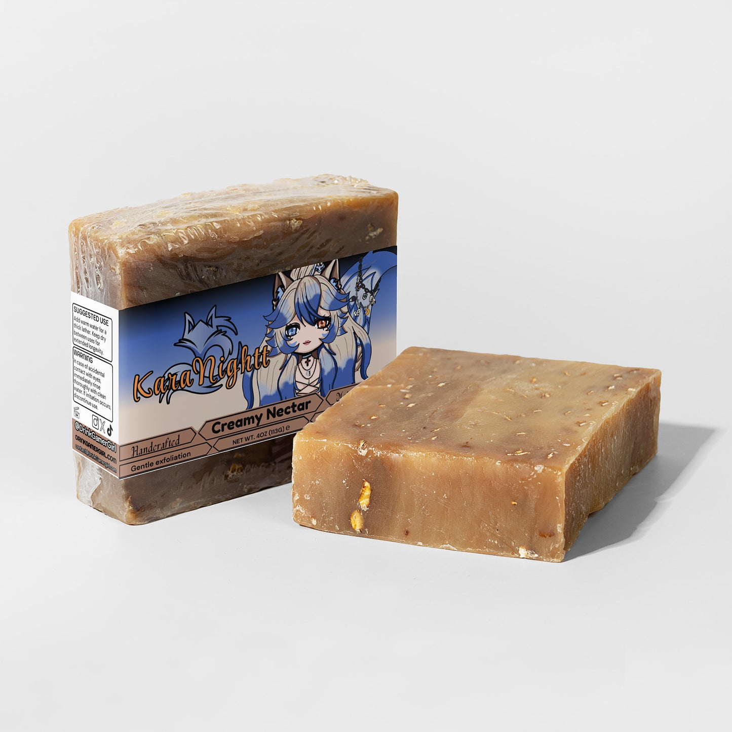 KaraNightt - Creamy Nectar Oat Milk Honey Soap