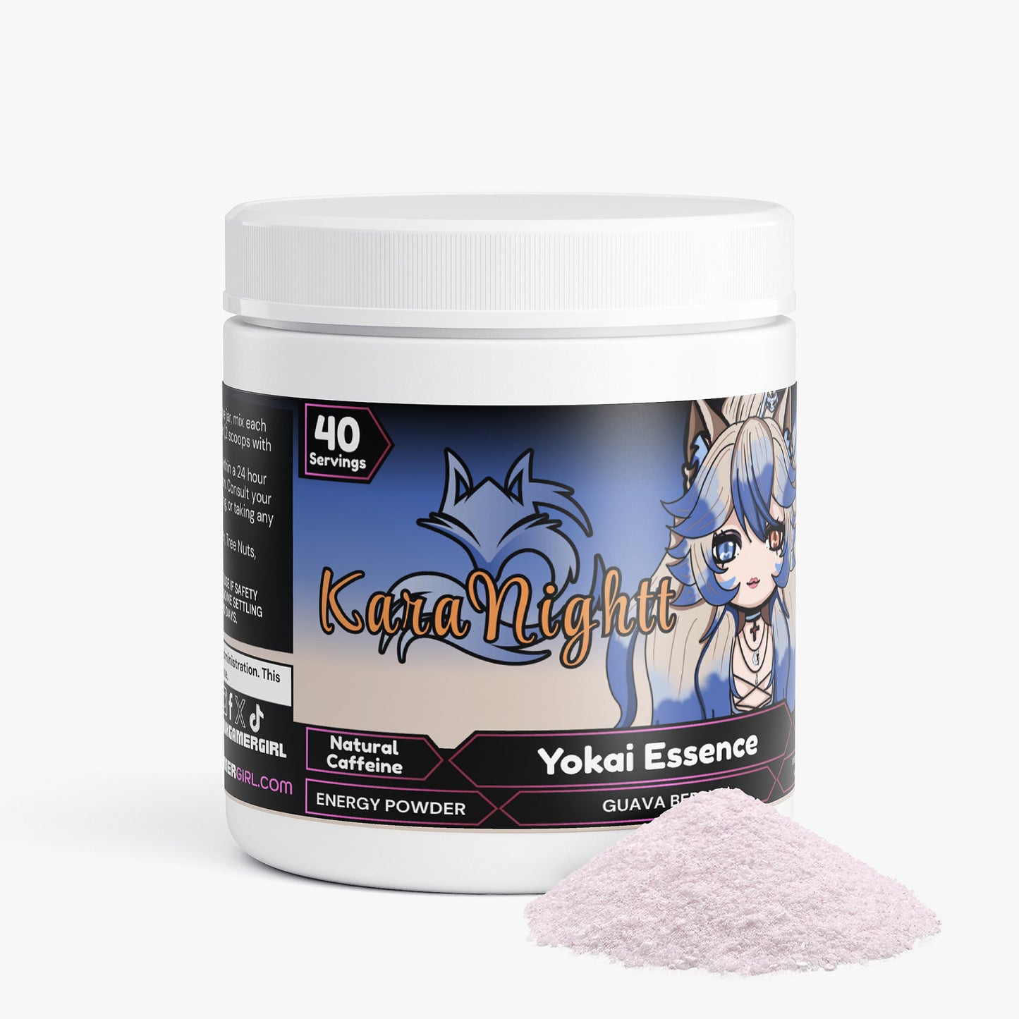 KaraNightt - Yokai Essence Energy Powder (Guava Berry)