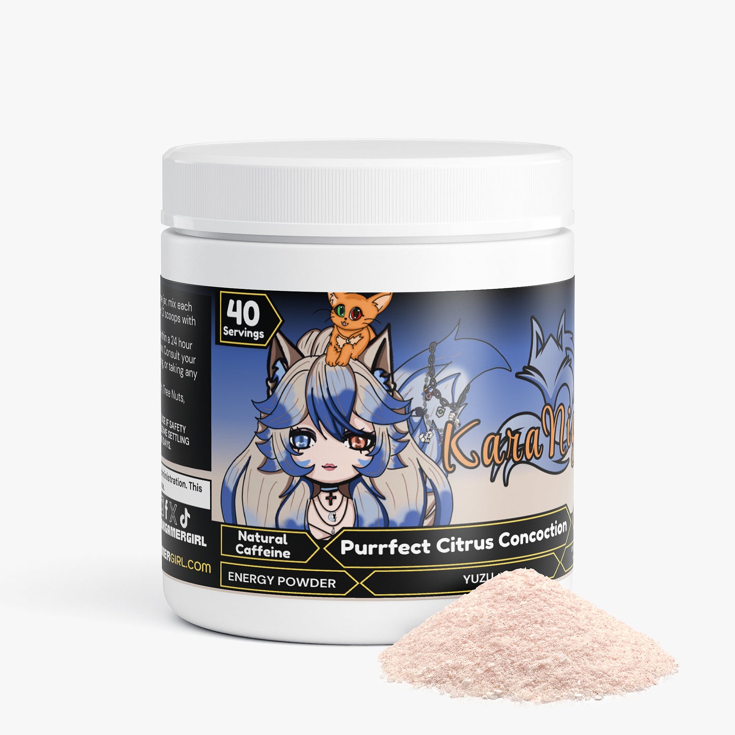 KaraNightt - Purrfect Citrus Concoction Energy Powder (Yuzu Flavor)