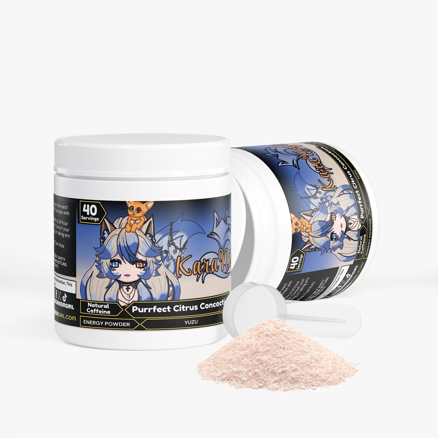 KaraNightt - Purrfect Citrus Concoction Energy Powder (Yuzu Flavor)