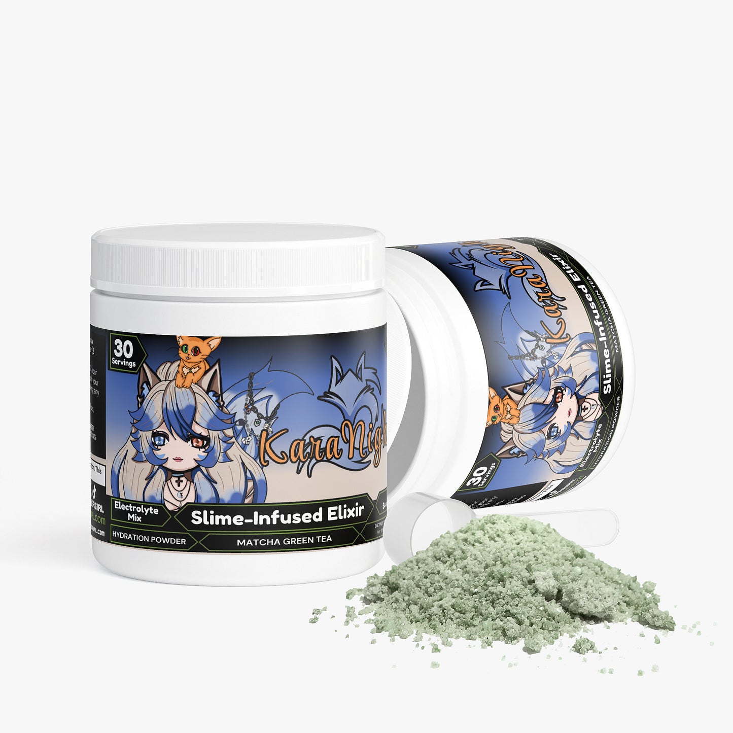 KaraNightt - Slime-infused Elixir Hydration Powder (Matcha Green Tea)