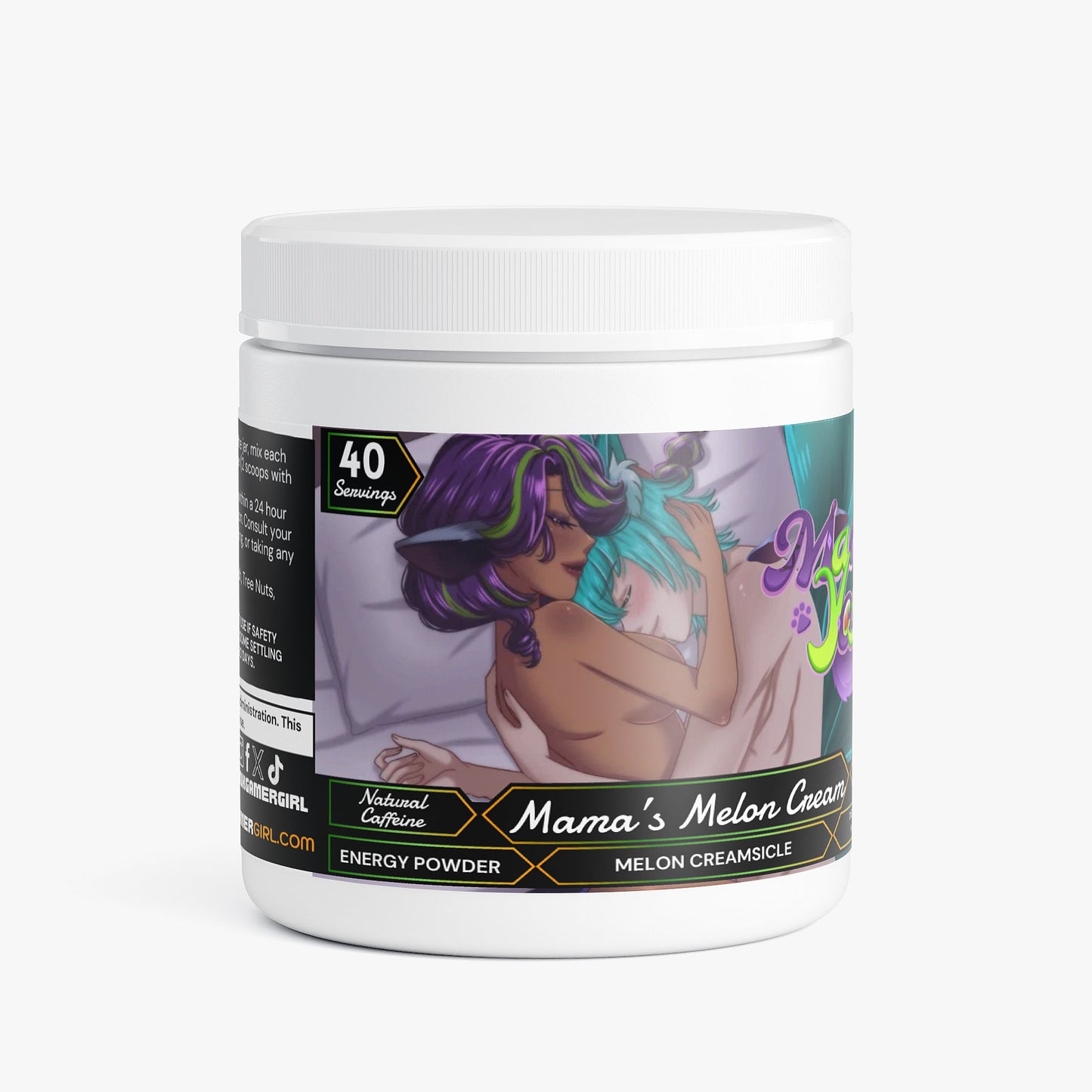 MamaYosei - Mama's Melon Cream Energy Powder (Melon Creamsicle)