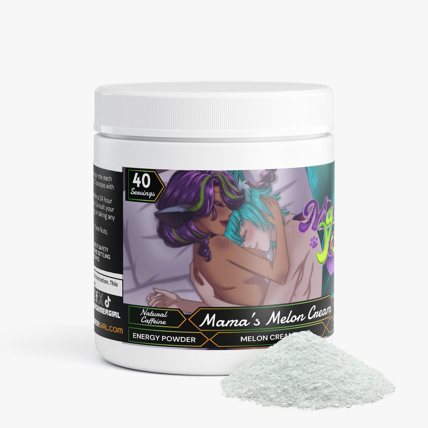 MamaYosei - Mama's Melon Cream Energy Powder (Melon Creamsicle)