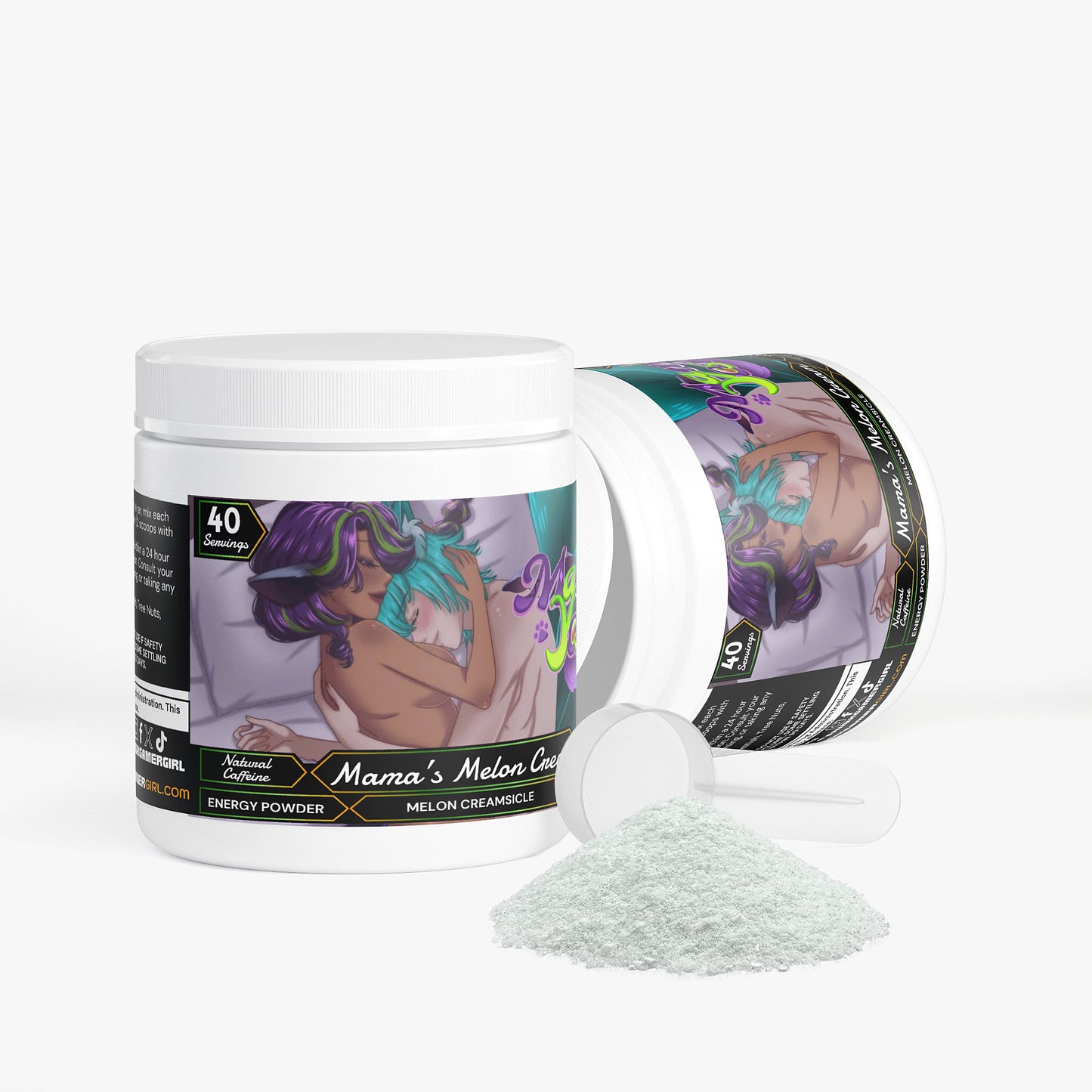 MamaYosei - Mama's Melon Cream Energy Powder (Melon Creamsicle)