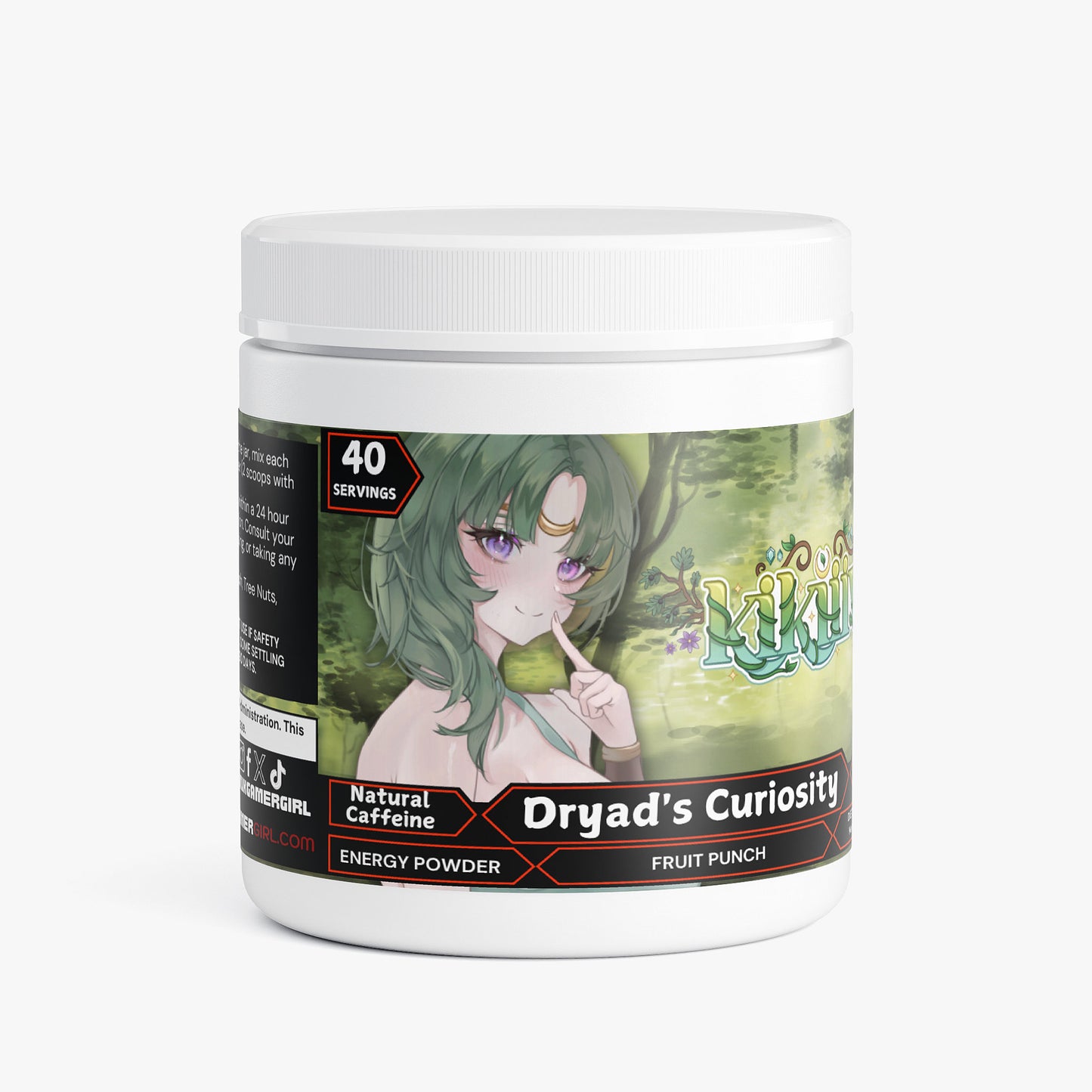 KikiiiVT - Dryad's Curiosity Energy Powder (Fruit Punch)