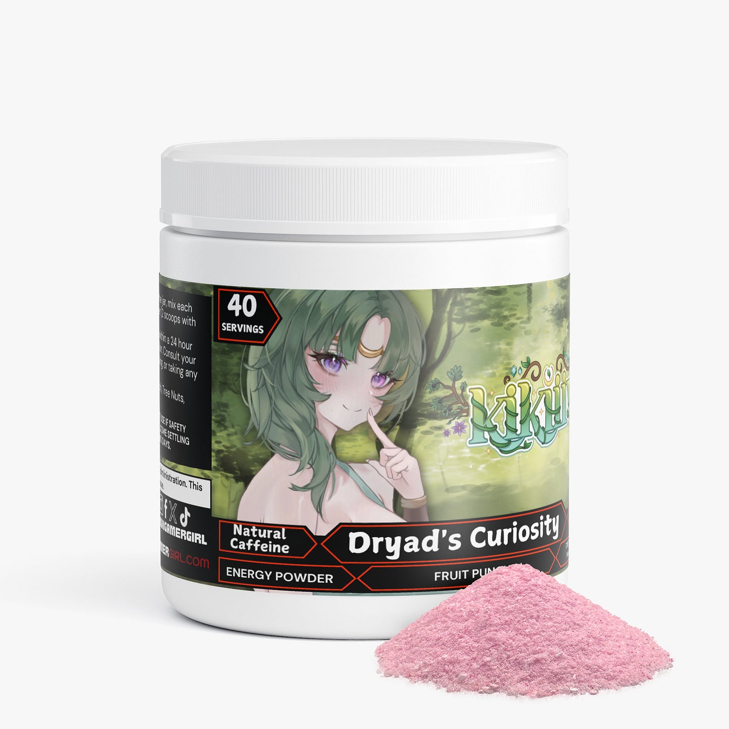 KikiiiVT - Dryad's Curiosity Energy Powder (Fruit Punch)