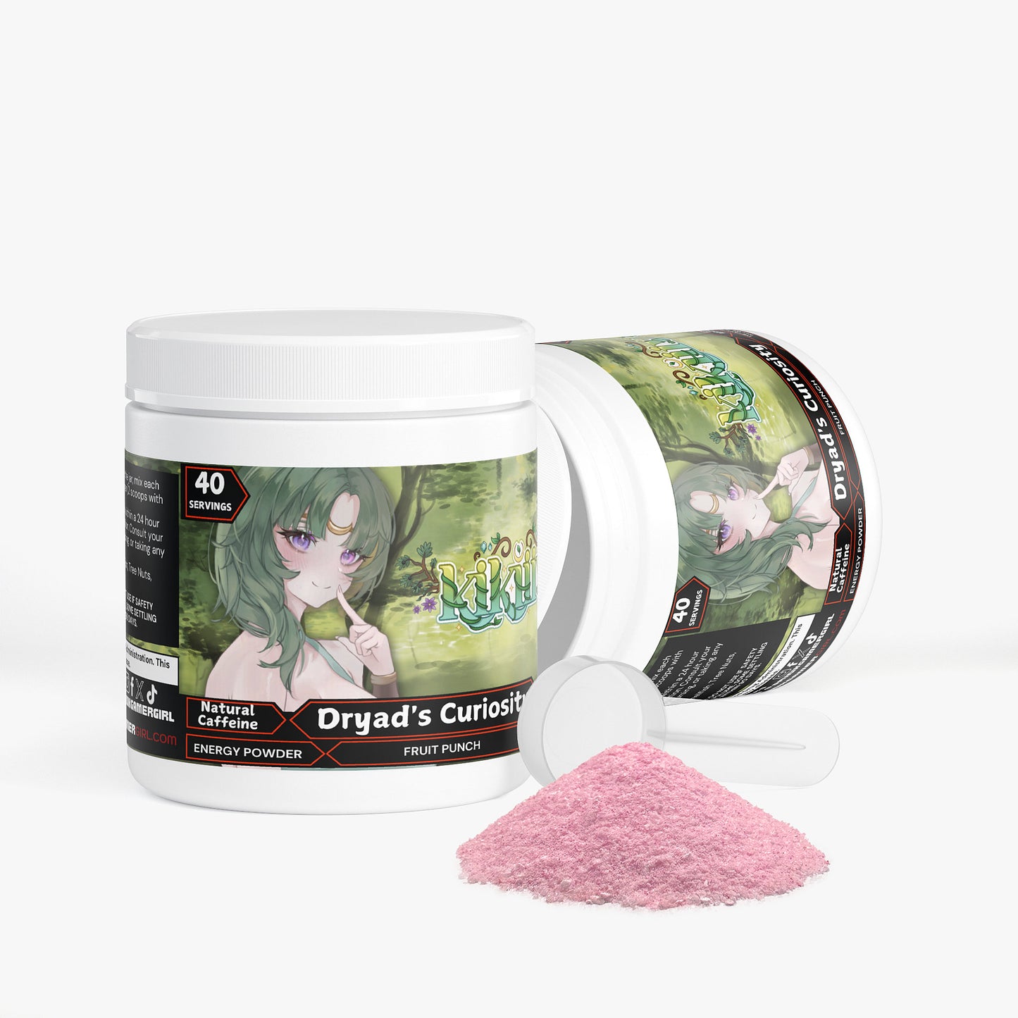 KikiiiVT - Dryad's Curiosity Energy Powder (Fruit Punch)