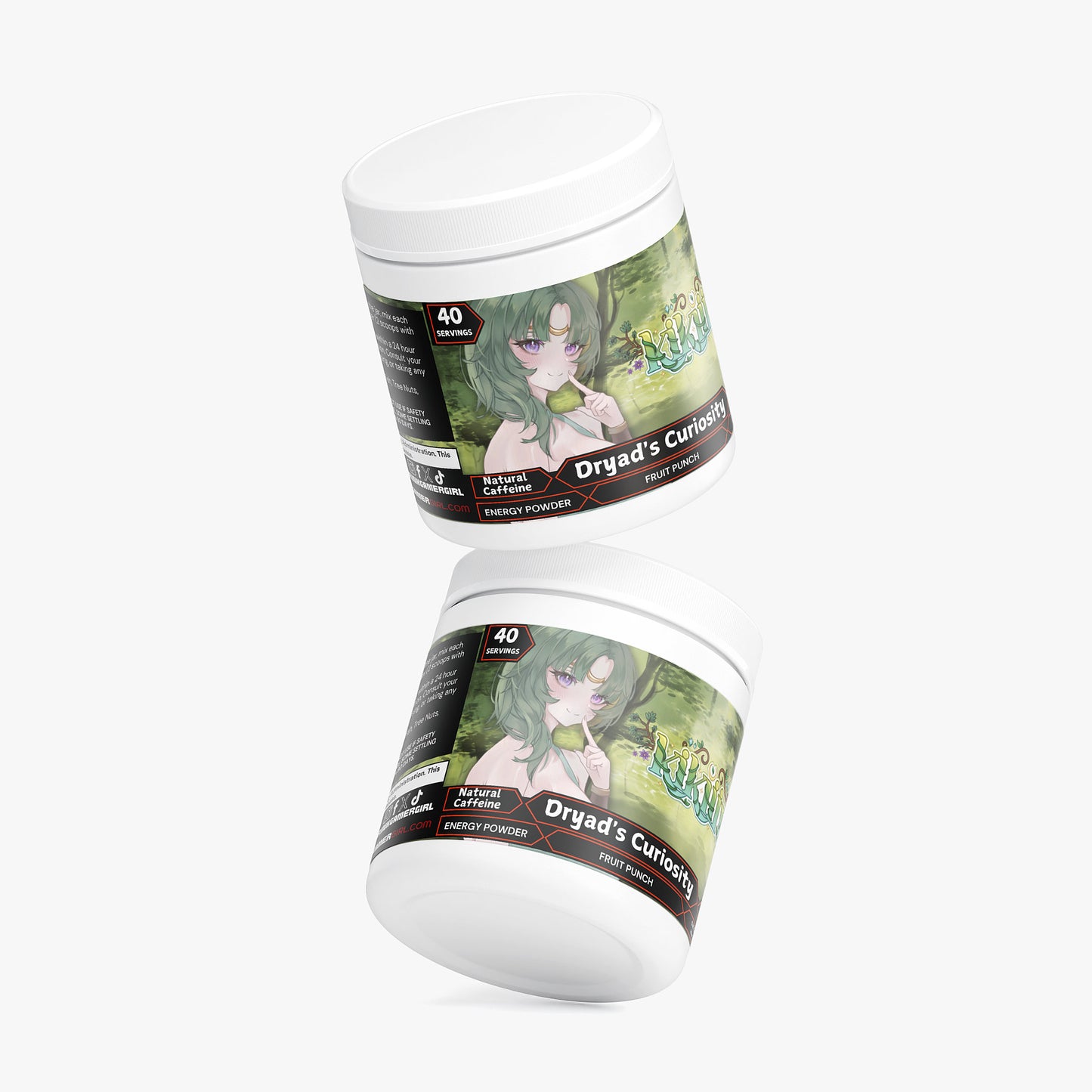 KikiiiVT - Dryad's Curiosity Energy Powder (Fruit Punch)