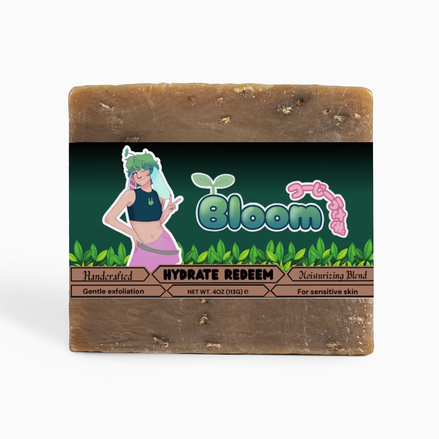 Bloomthebun - Hydrate Redeem Oat Milk Honey Soap