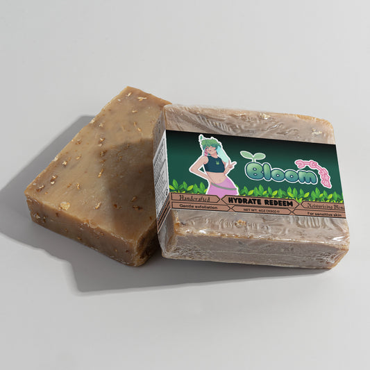 Bloomthebun - Hydrate Redeem Oat Milk Honey Soap