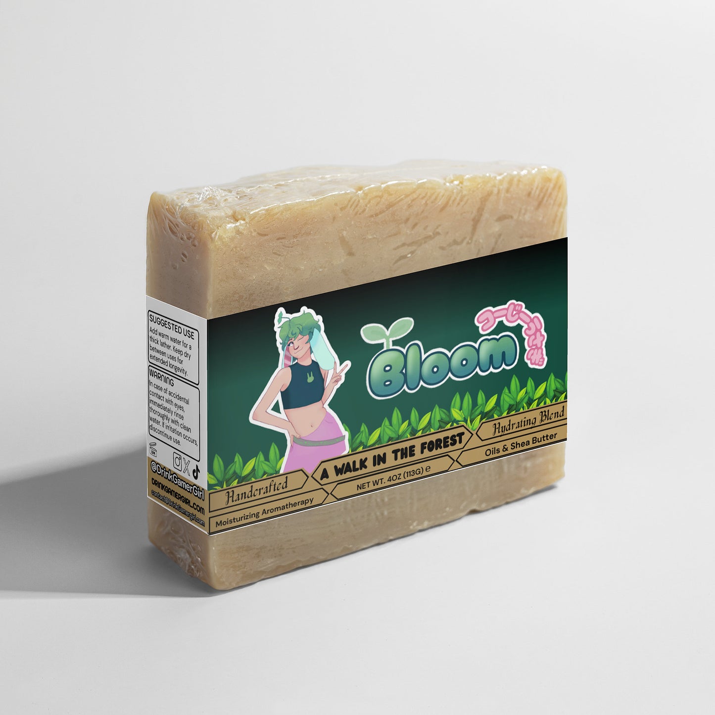 Bloomthebun - A Walk in the Forest Rich Sandalwood Soap