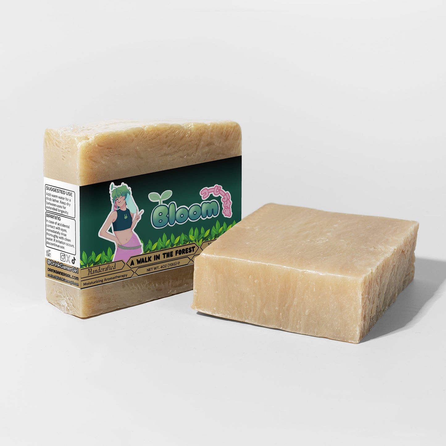 Bloomthebun - A Walk in the Forest Rich Sandalwood Soap