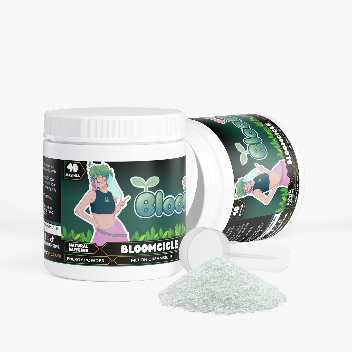 Bloomthebun - Bloomcicle Energy Powder (Melon Creamsicle)