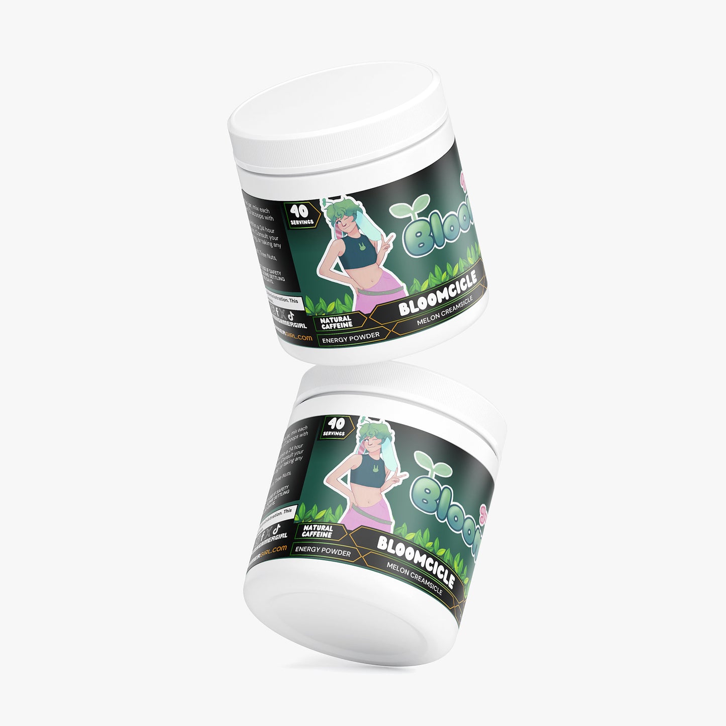Bloomthebun - Bloomcicle Energy Powder (Melon Creamsicle)
