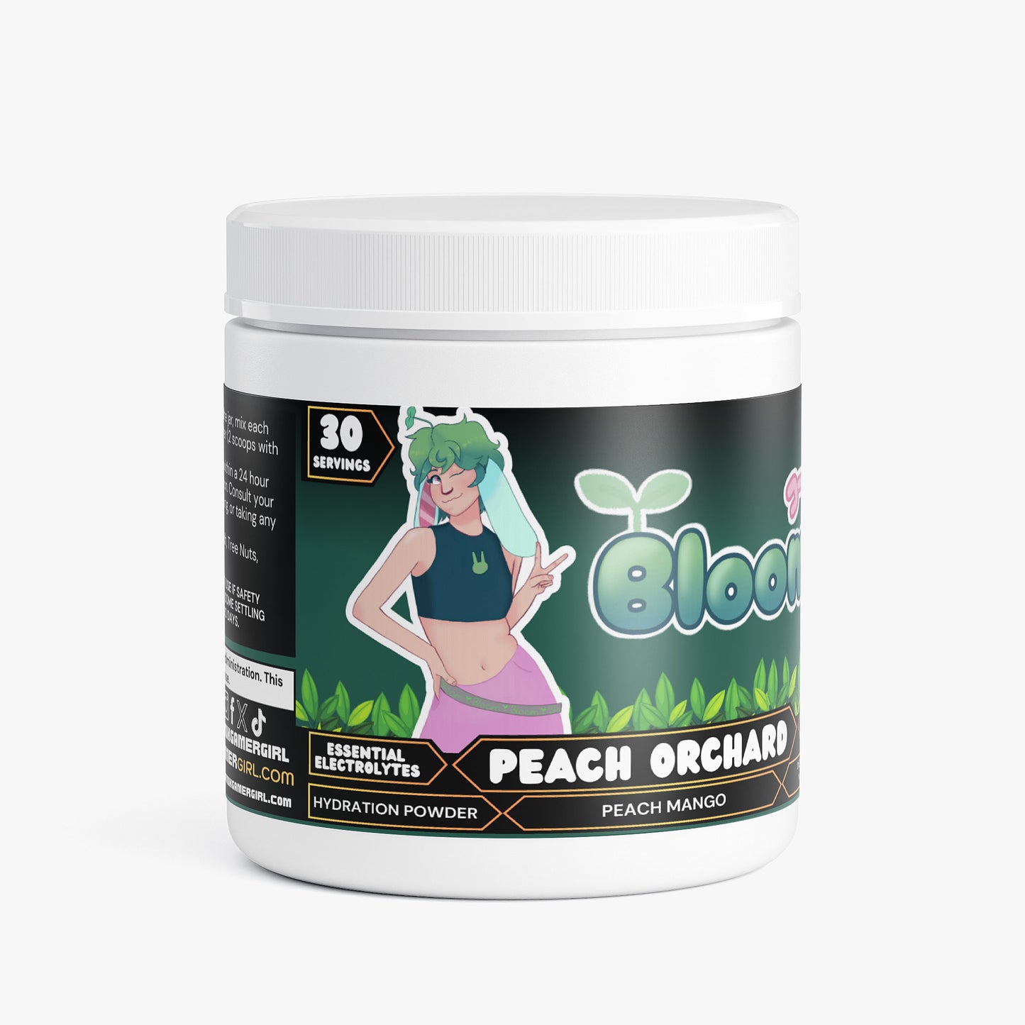 Bloomthebun - Peach Orchard Hydration Powder (Peach Mango)