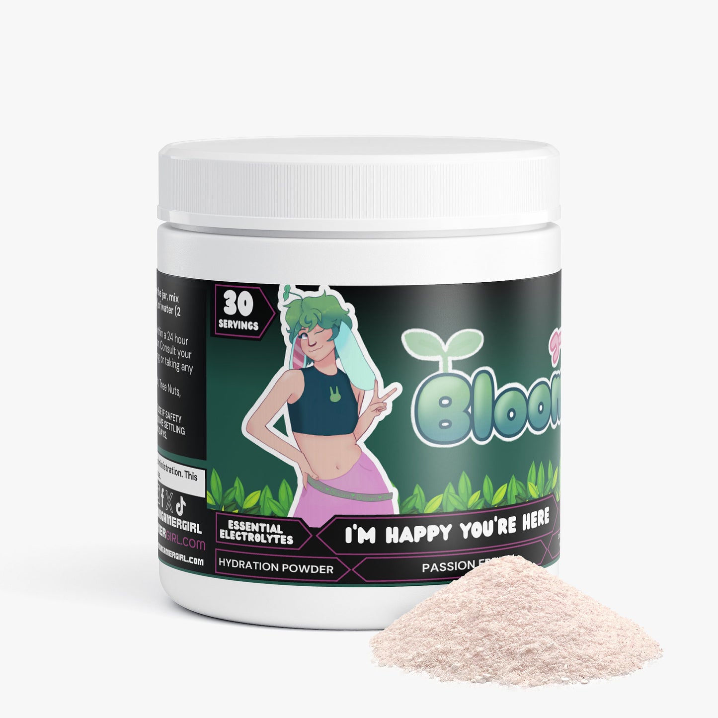 Bloomthebun - I'm Happy You're Here Hydration Powder (Passion Fruit)
