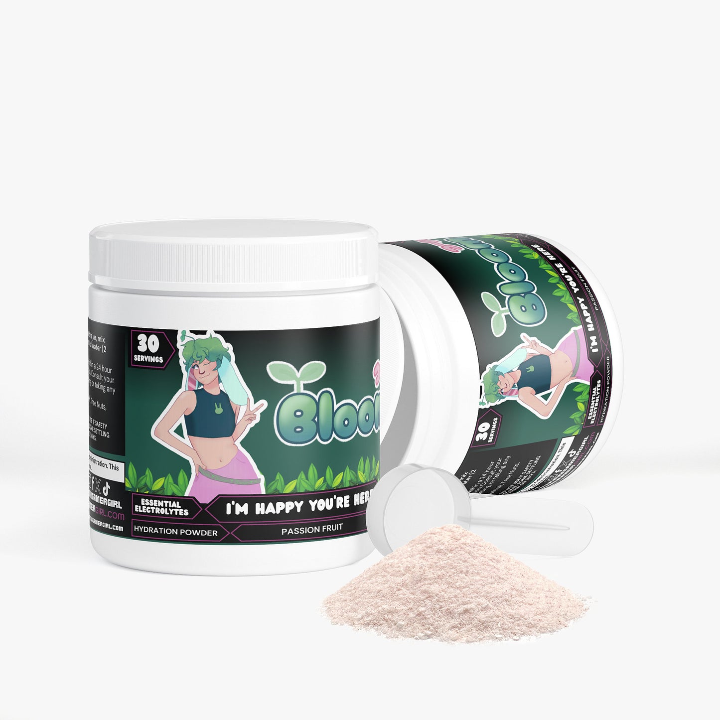Bloomthebun - I'm Happy You're Here Hydration Powder (Passion Fruit)