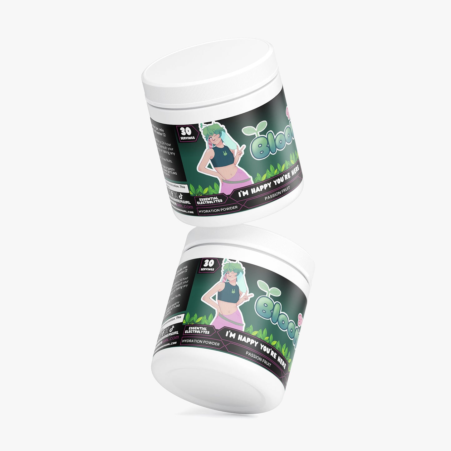 Bloomthebun - I'm Happy You're Here Hydration Powder (Passion Fruit)