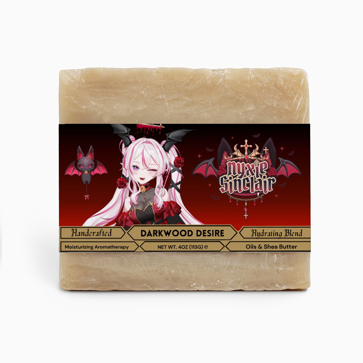 NyxieSinclair - Darkwood Desire Rich Sandalwood Soap