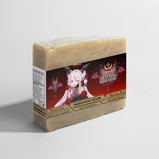 NyxieSinclair - Darkwood Desire Rich Sandalwood Soap