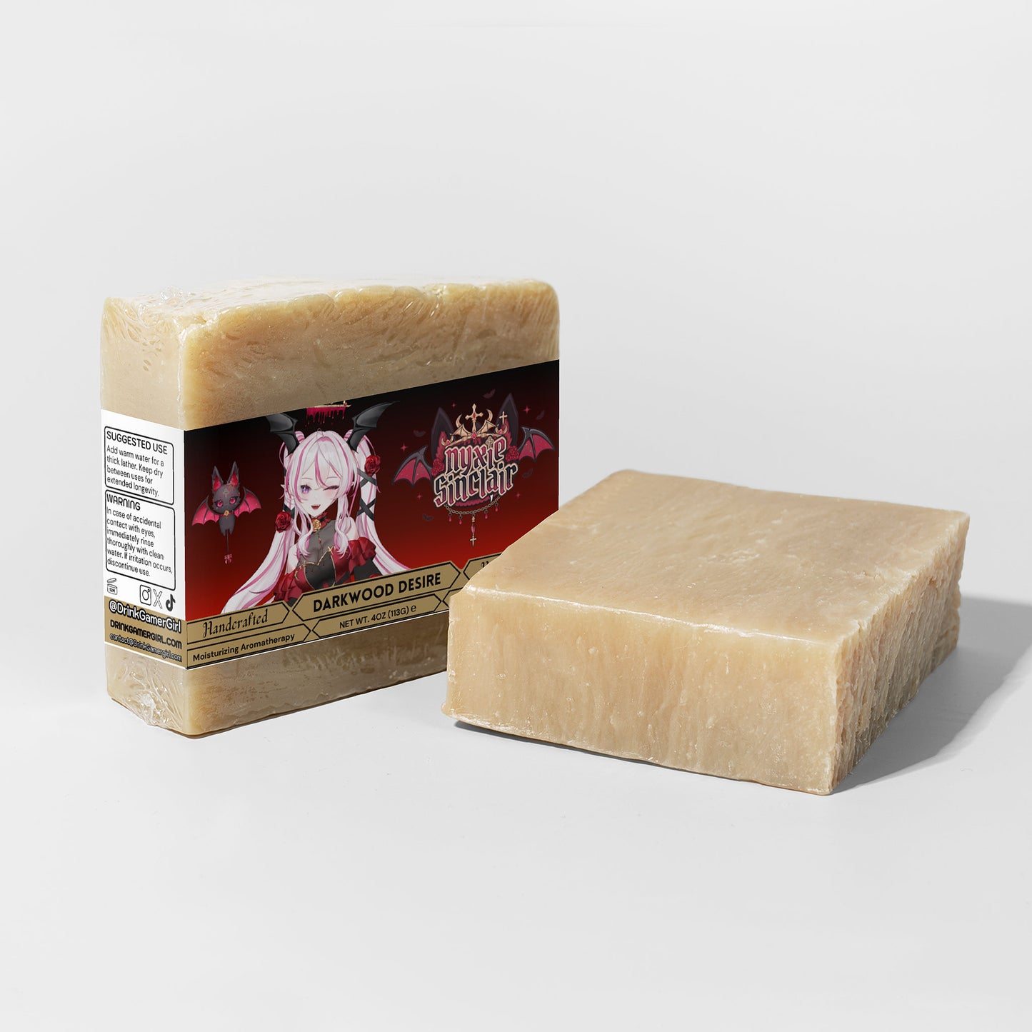 NyxieSinclair - Darkwood Desire Rich Sandalwood Soap
