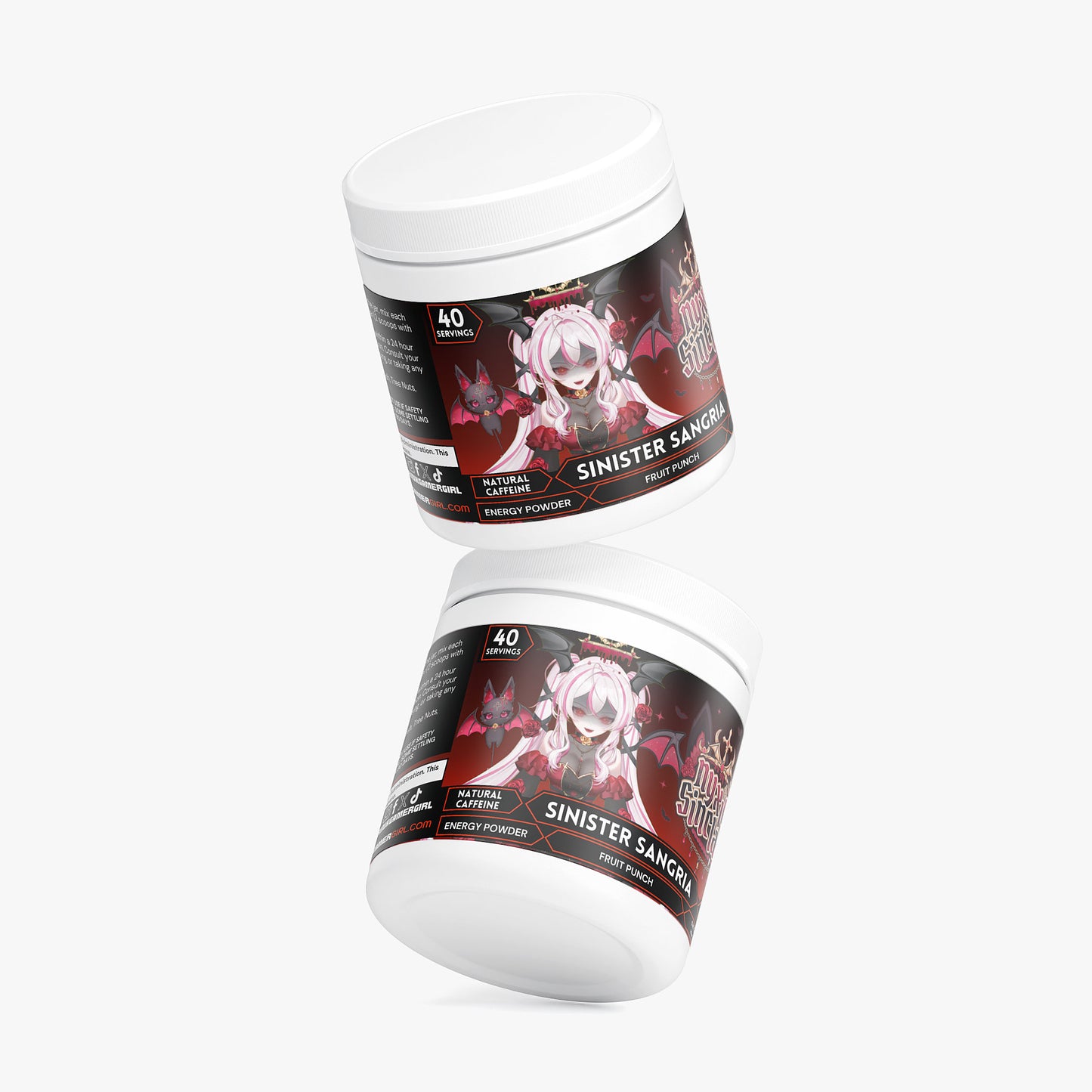 NyxieSinclair - Sinister Sangria Energy Powder (Fruit Punch)