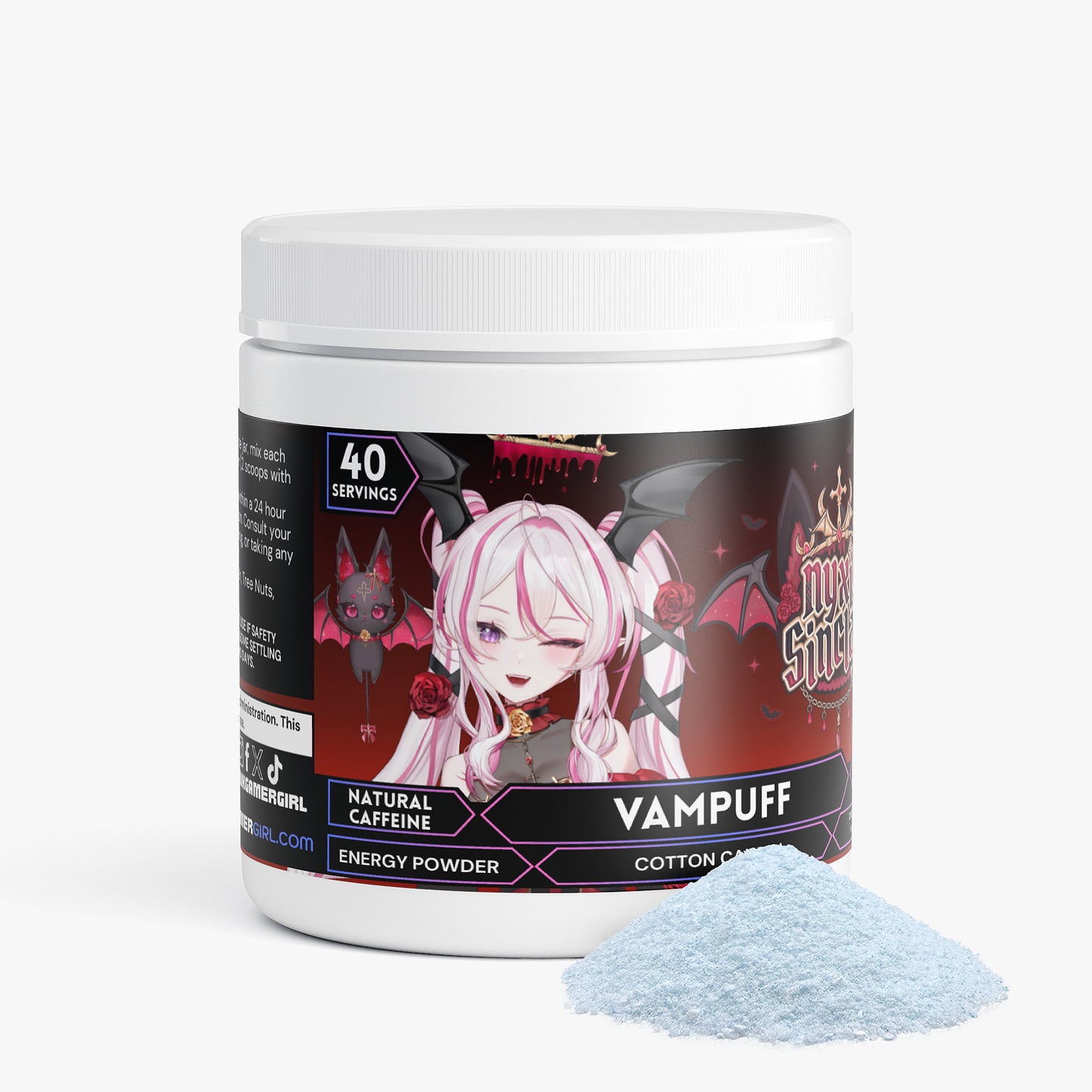 NyxieSinclair - Vampuff Energy Powder (Cotton Candy)