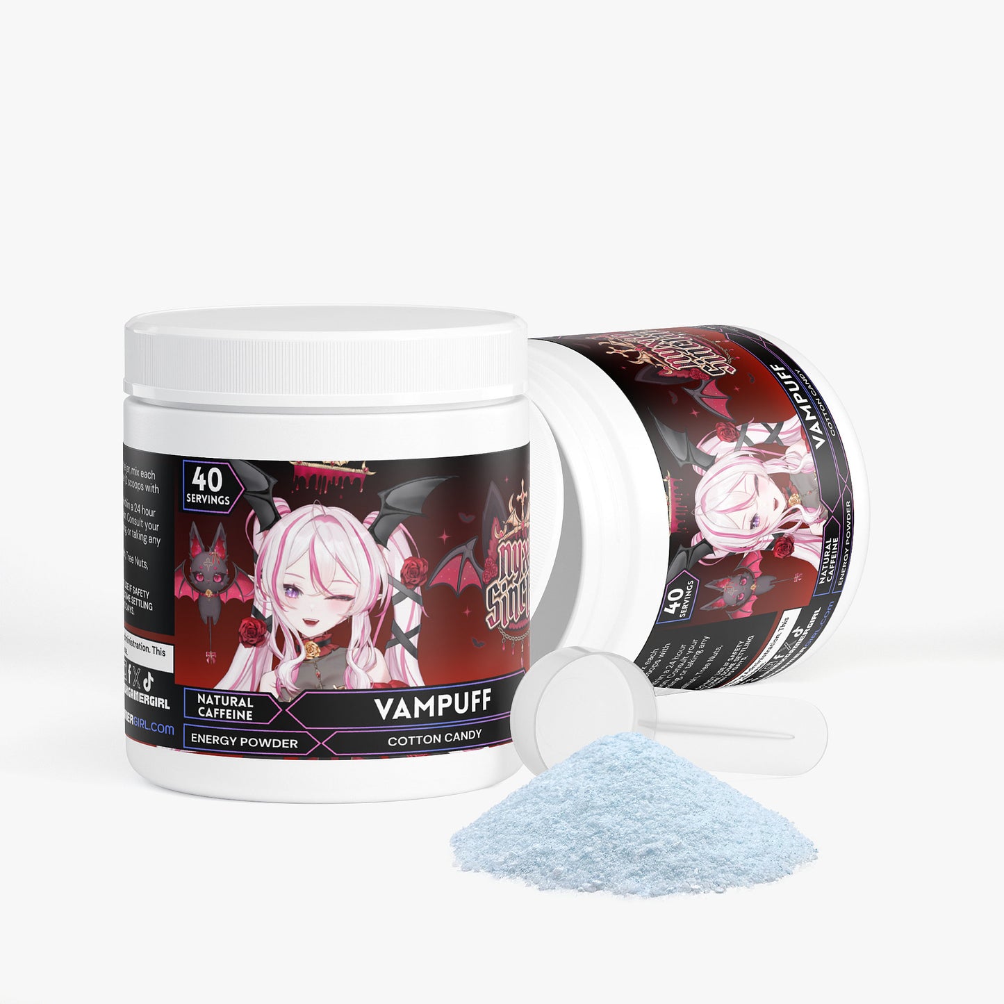 NyxieSinclair - Vampuff Energy Powder (Cotton Candy)