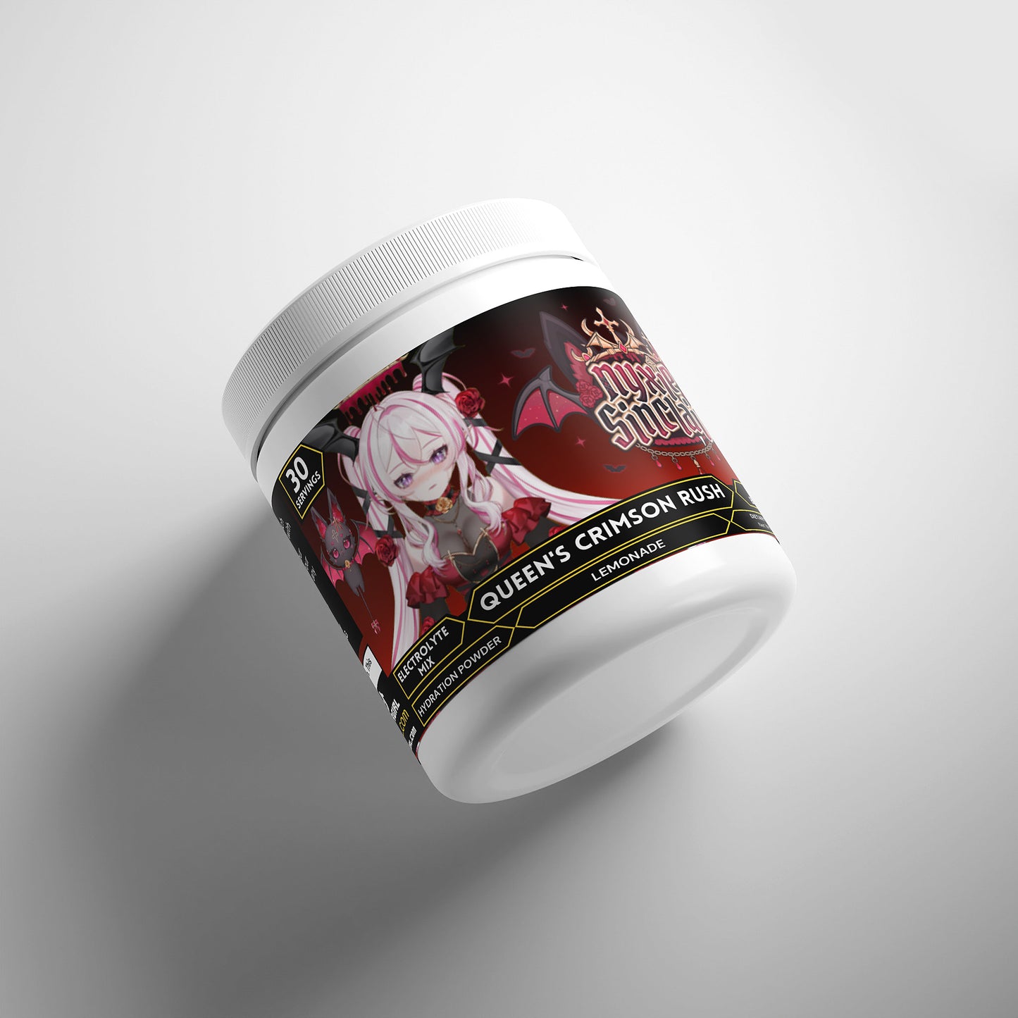 NyxieSinclair - Queen's Crimson Rush Hydration Powder (Lemonade)