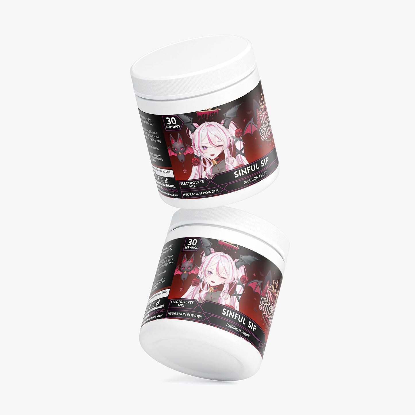 NyxieSinclair - Sinful Sip Hydration Powder (Passion Fruit)
