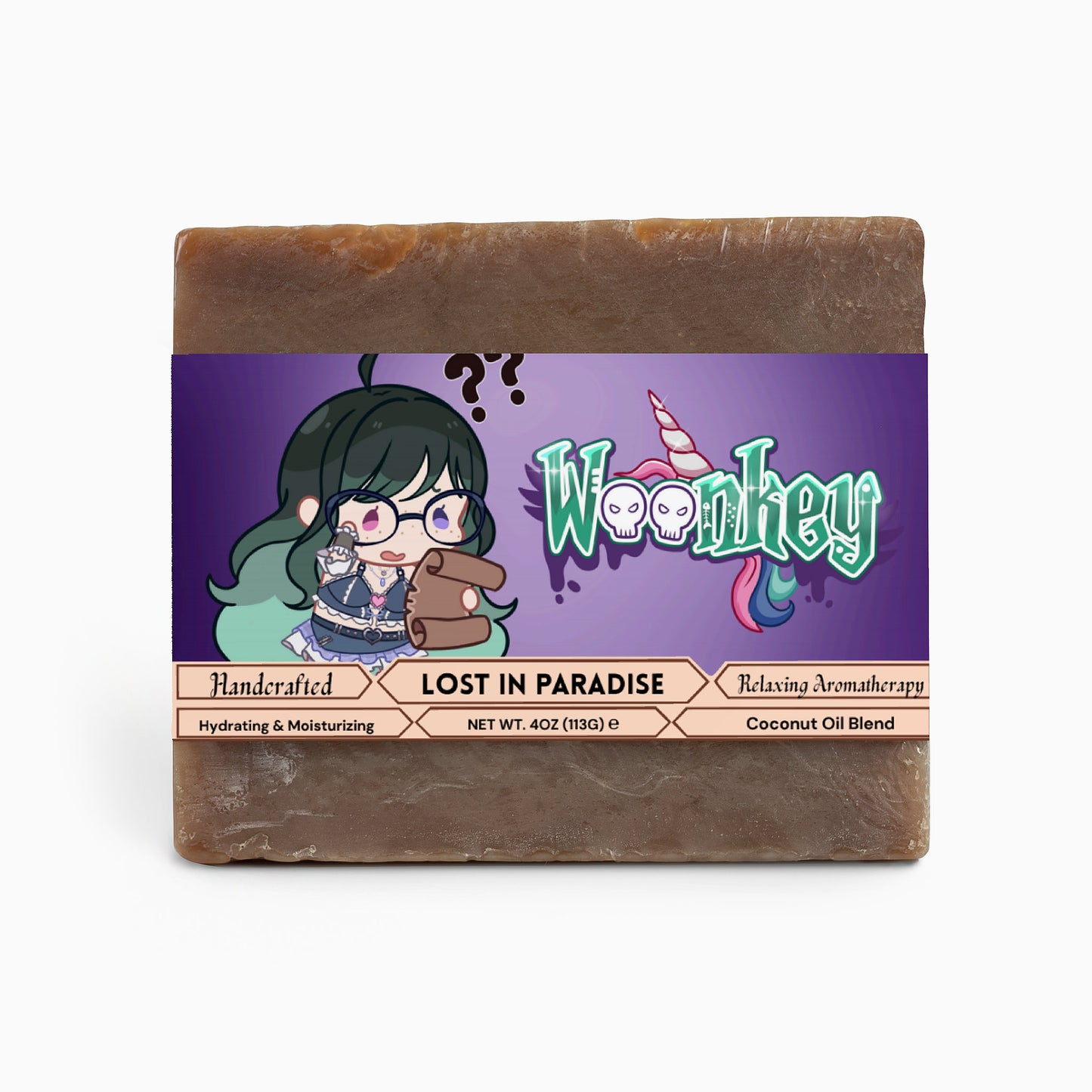 Woonkey - Lost in Paradise Coconut Beach Soap