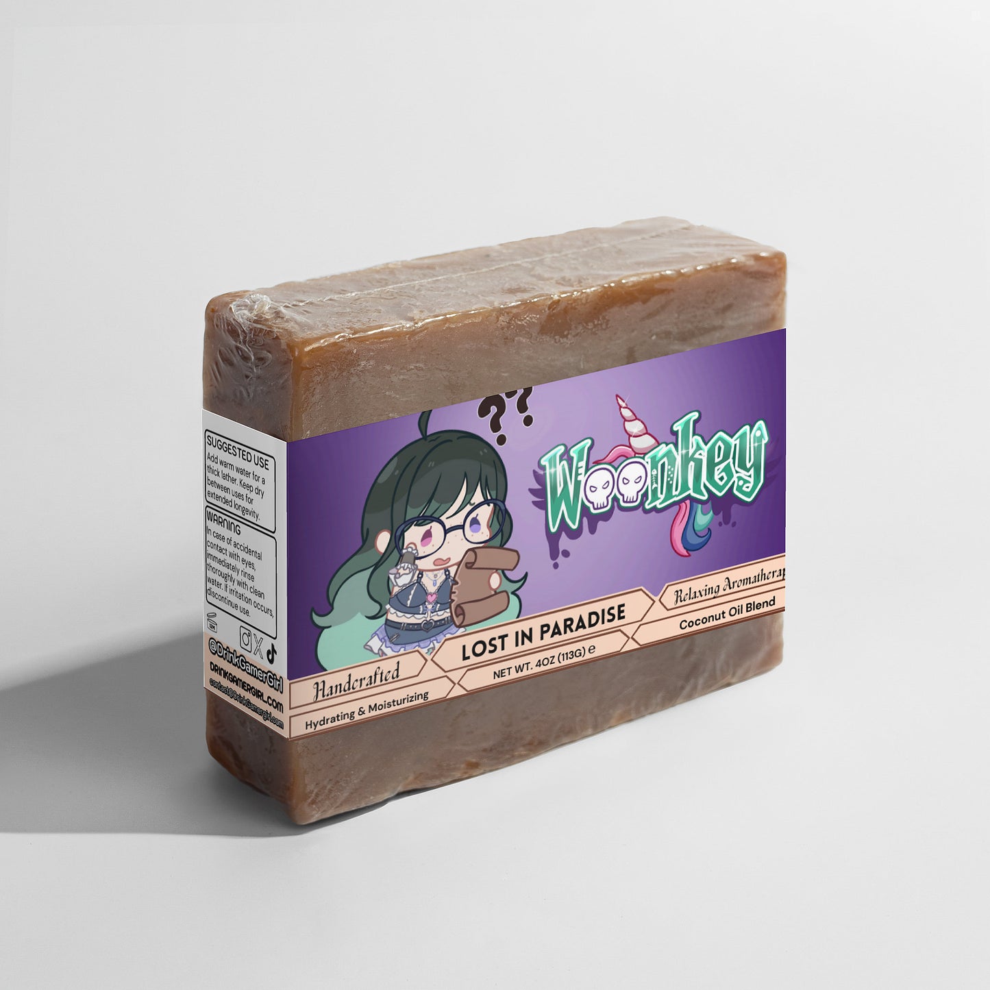 Woonkey - Lost in Paradise Coconut Beach Soap