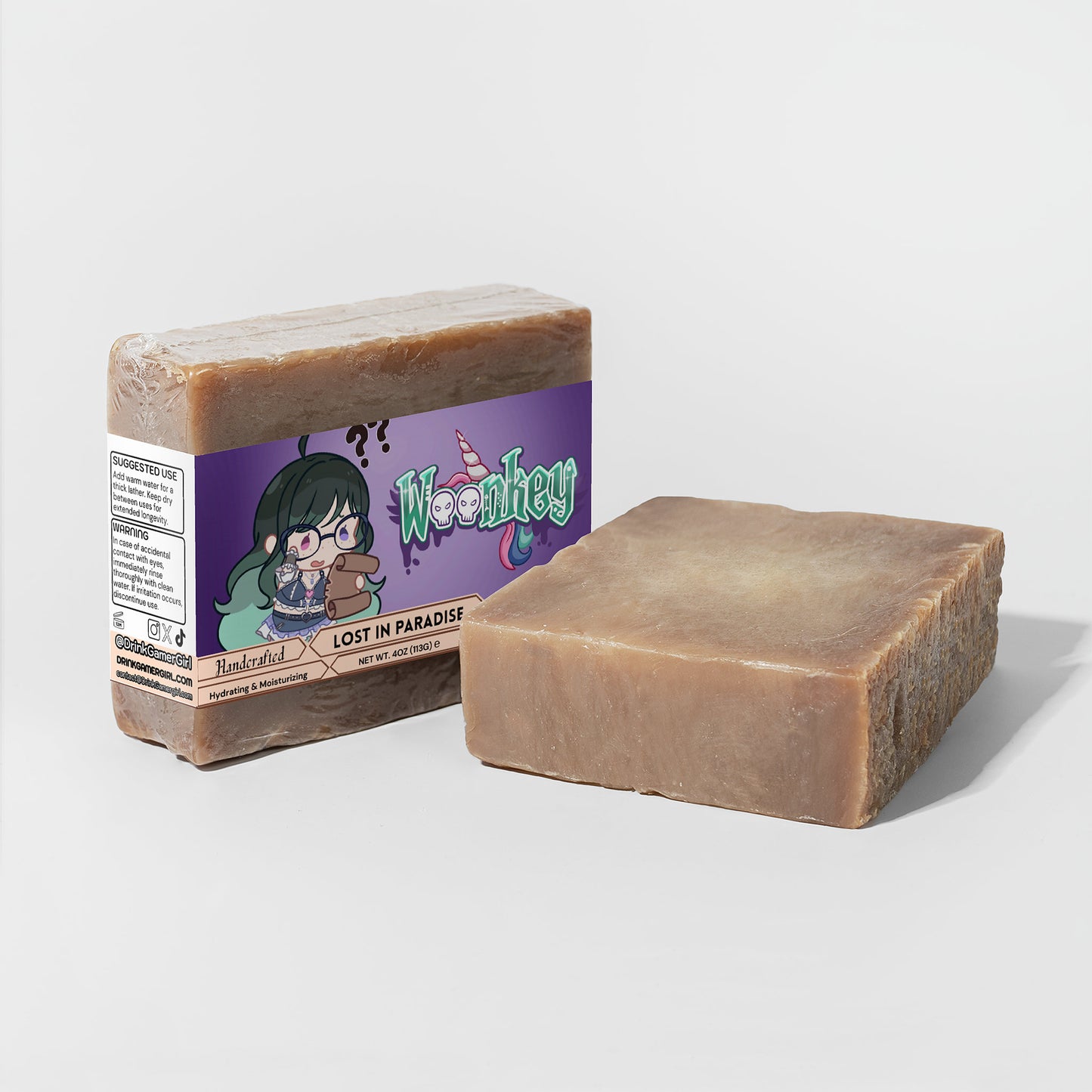 Woonkey - Lost in Paradise Coconut Beach Soap