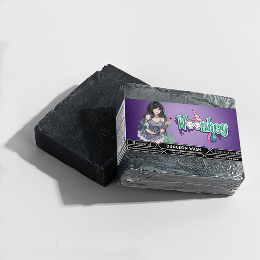 Woonkey - Dungeon Wash Charcoal Soap