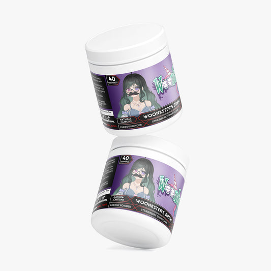 Woonkey - Woonkster's Brew Energy Powder (Strawberry Shortcake)
