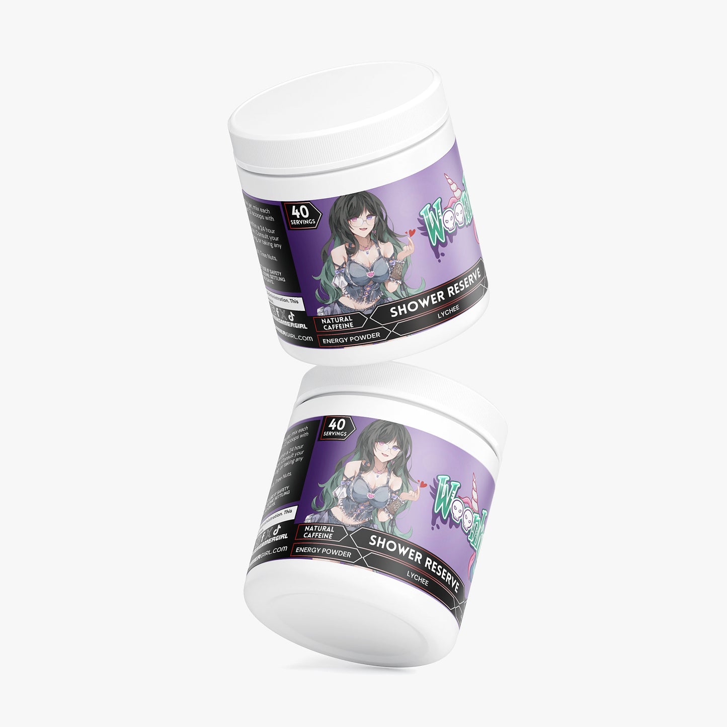 Woonkey - Shower Reserve Energy Powder (Lychee Energy)