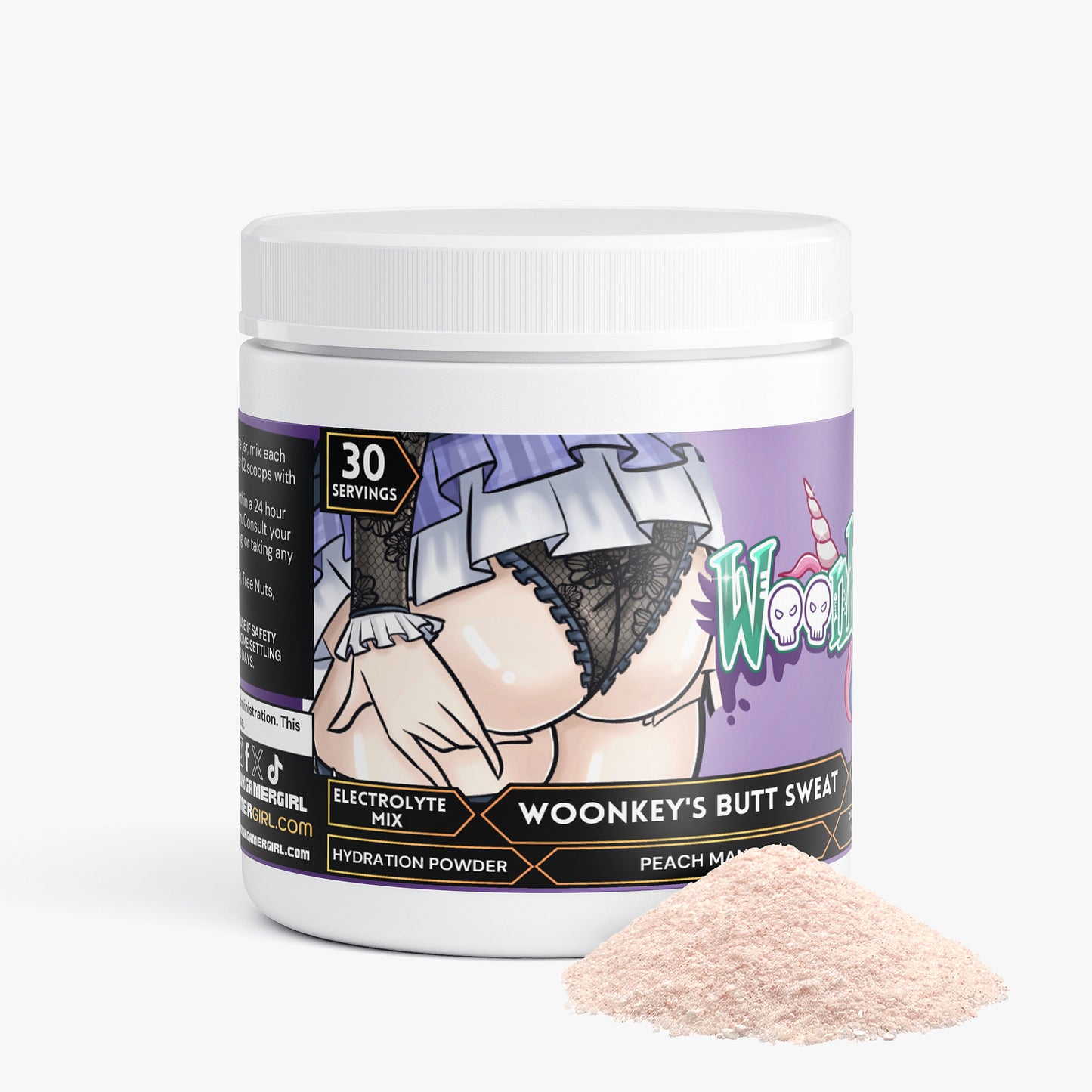 Woonkey - Woonkey's Butt Sweat Hydration Powder (Peach Mango)
