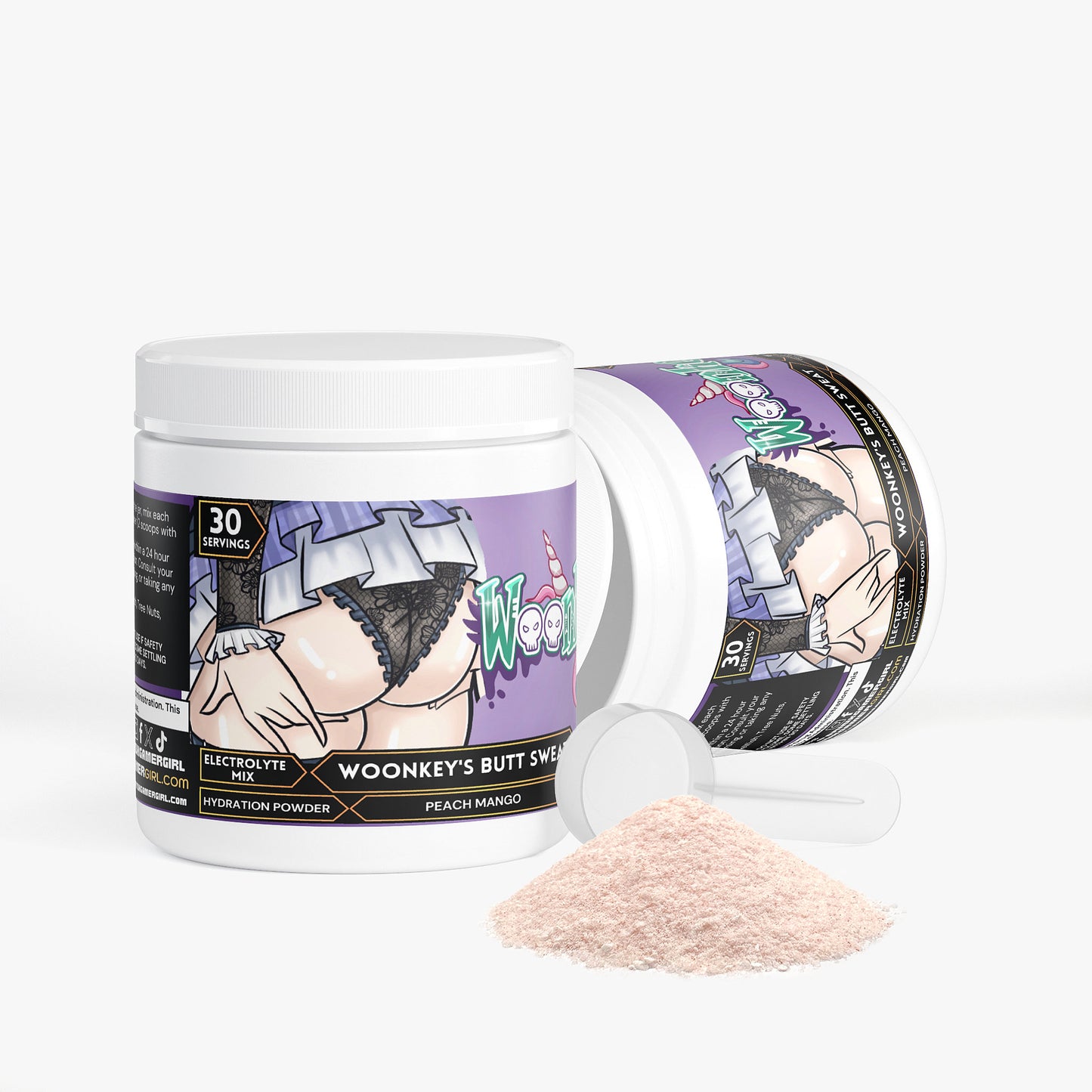 Woonkey - Woonkey's Butt Sweat Hydration Powder (Peach Mango)