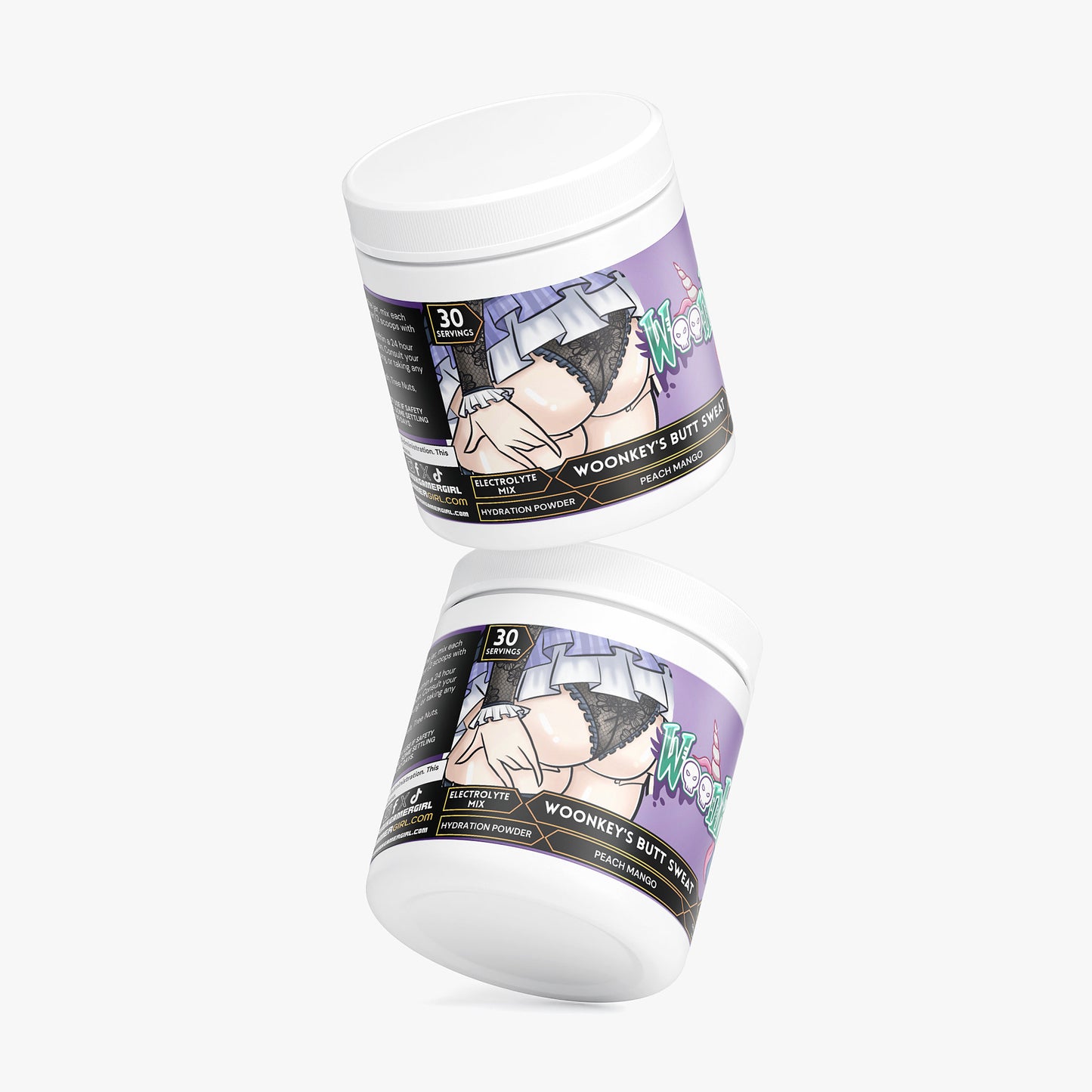 Woonkey - Woonkey's Butt Sweat Hydration Powder (Peach Mango)