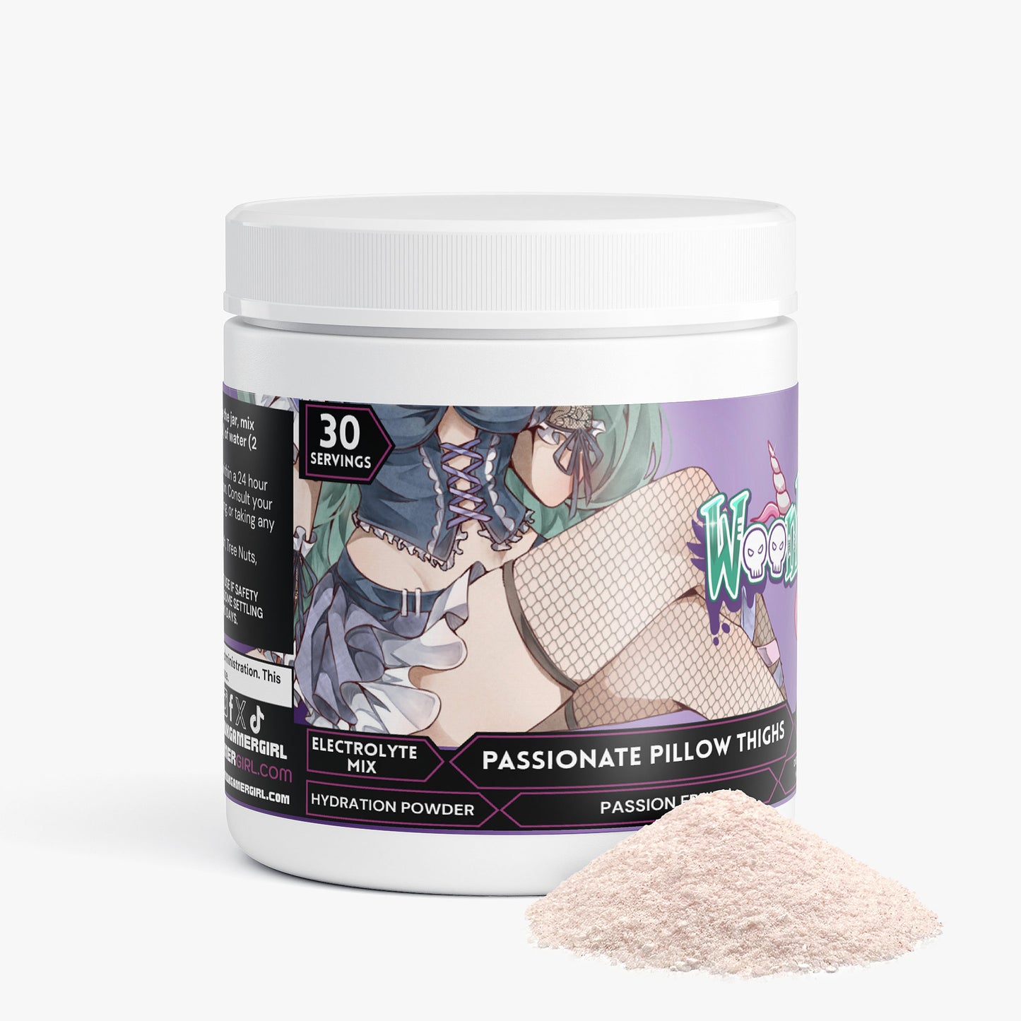 Woonkey - Passionate Pillow Thighs Hydration Powder (Passion Fruit)