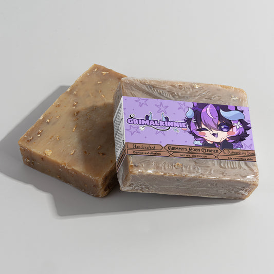 Grimalkinnie - Grimmy's Goon Cleaner Oat Milk Honey Soap