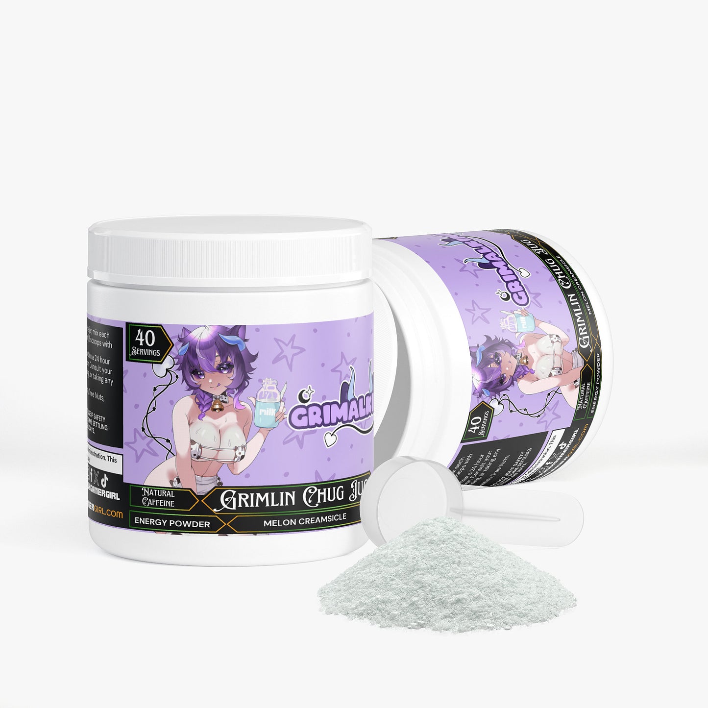 Grimalkinnie - Grimlin Chug Jug Energy Powder (Melon Creamsicle)