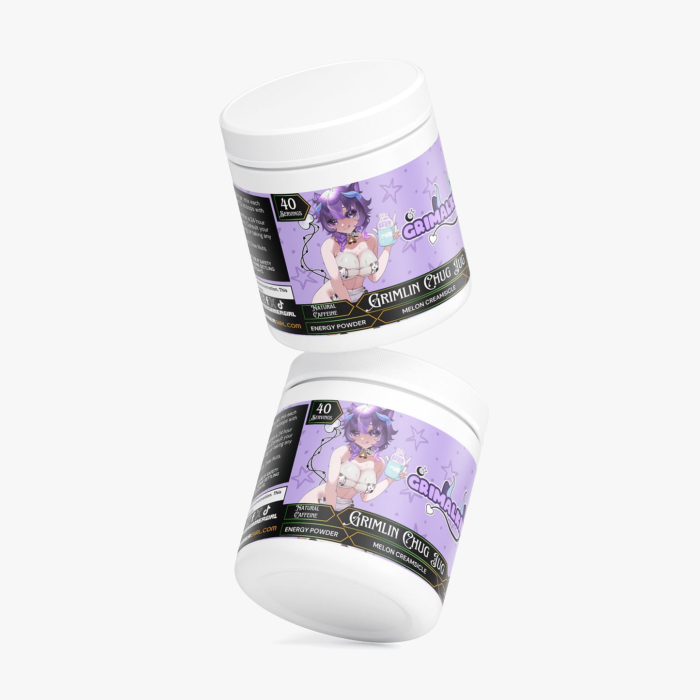 Grimalkinnie - Grimlin Chug Jug Energy Powder (Melon Creamsicle)