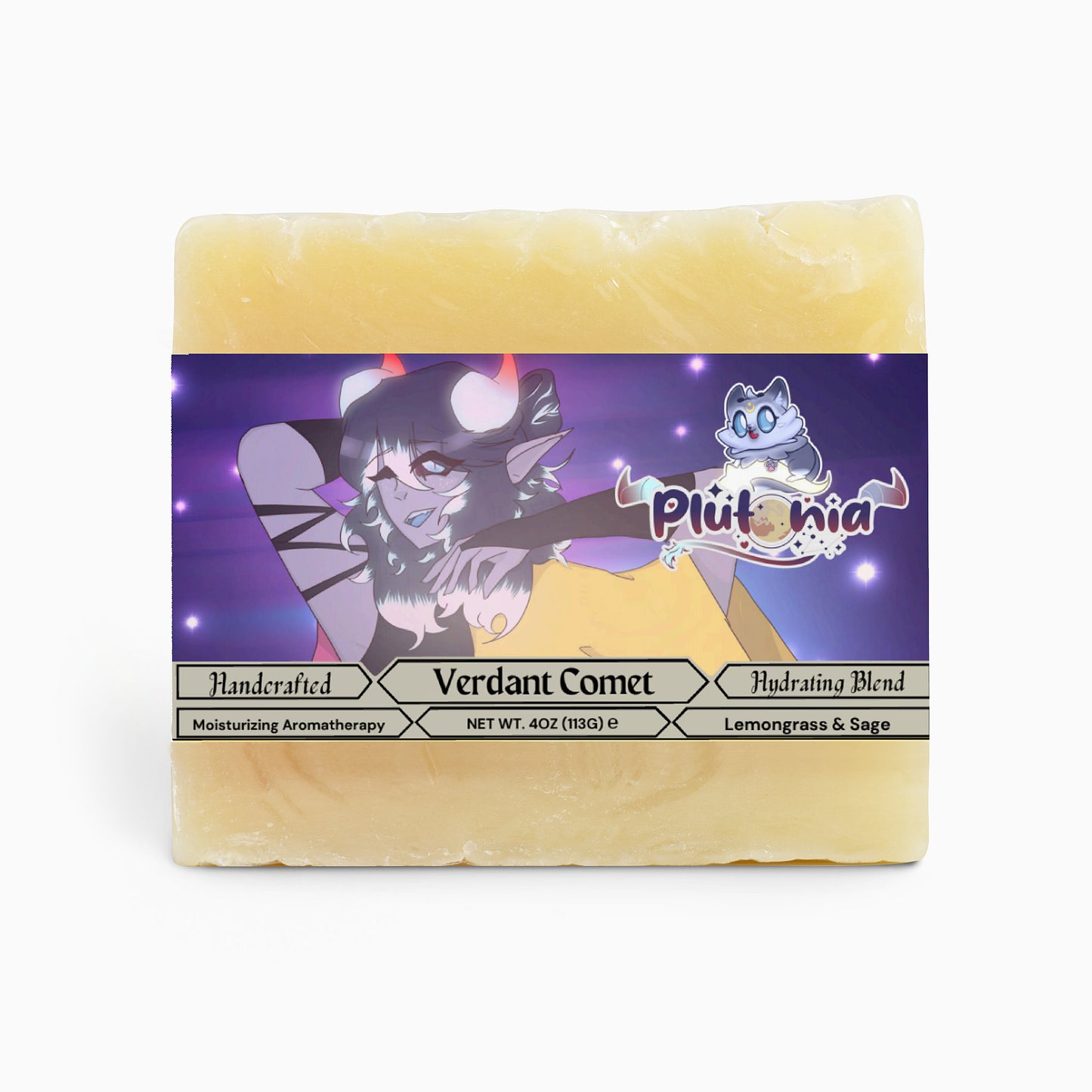 Plutonia - Verdant Comet Lemongrass & Sage Soap