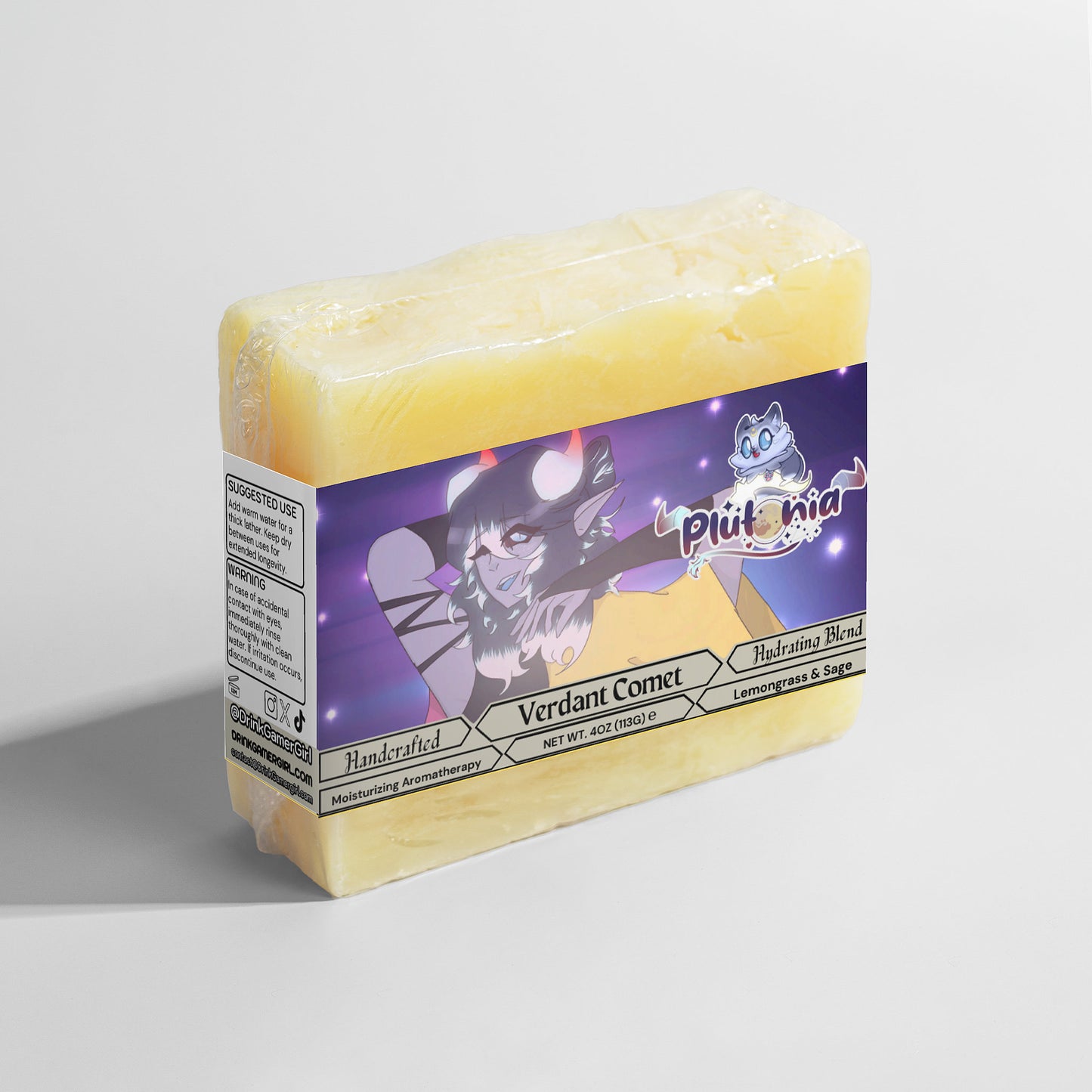 Plutonia - Verdant Comet Lemongrass & Sage Soap