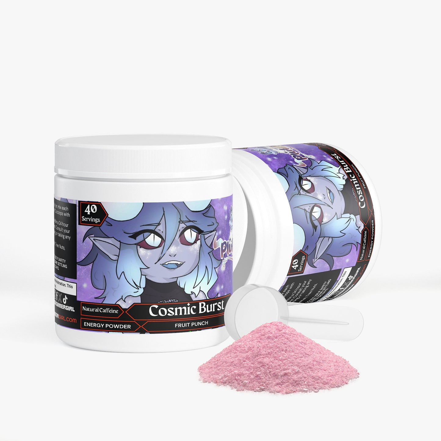 Plutonia - Cosmic Burst Energy Powder (Fruit Punch)