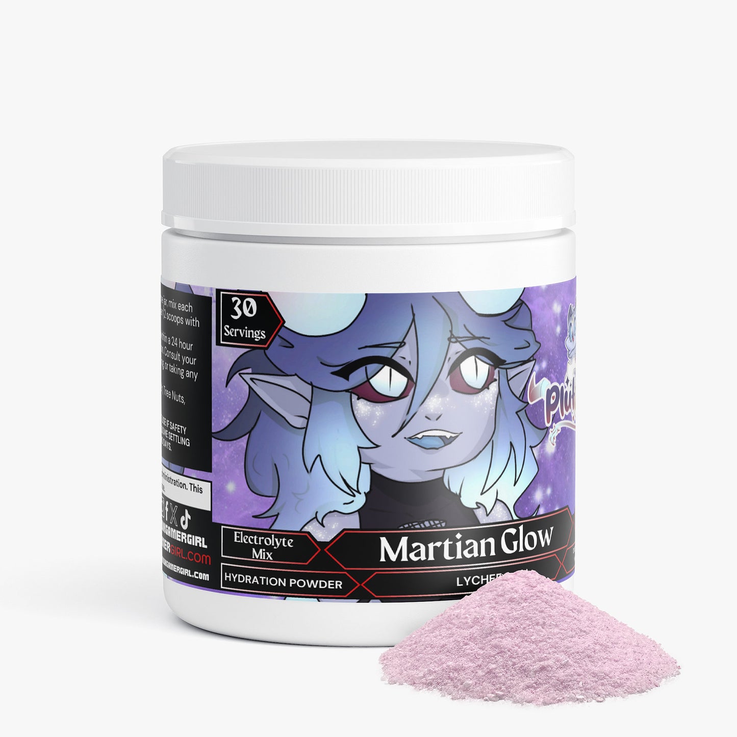 Plutonia - Martian Glow Hydration Powder (Lychee)